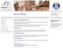 Tablet Screenshot of mudtech.co.uk